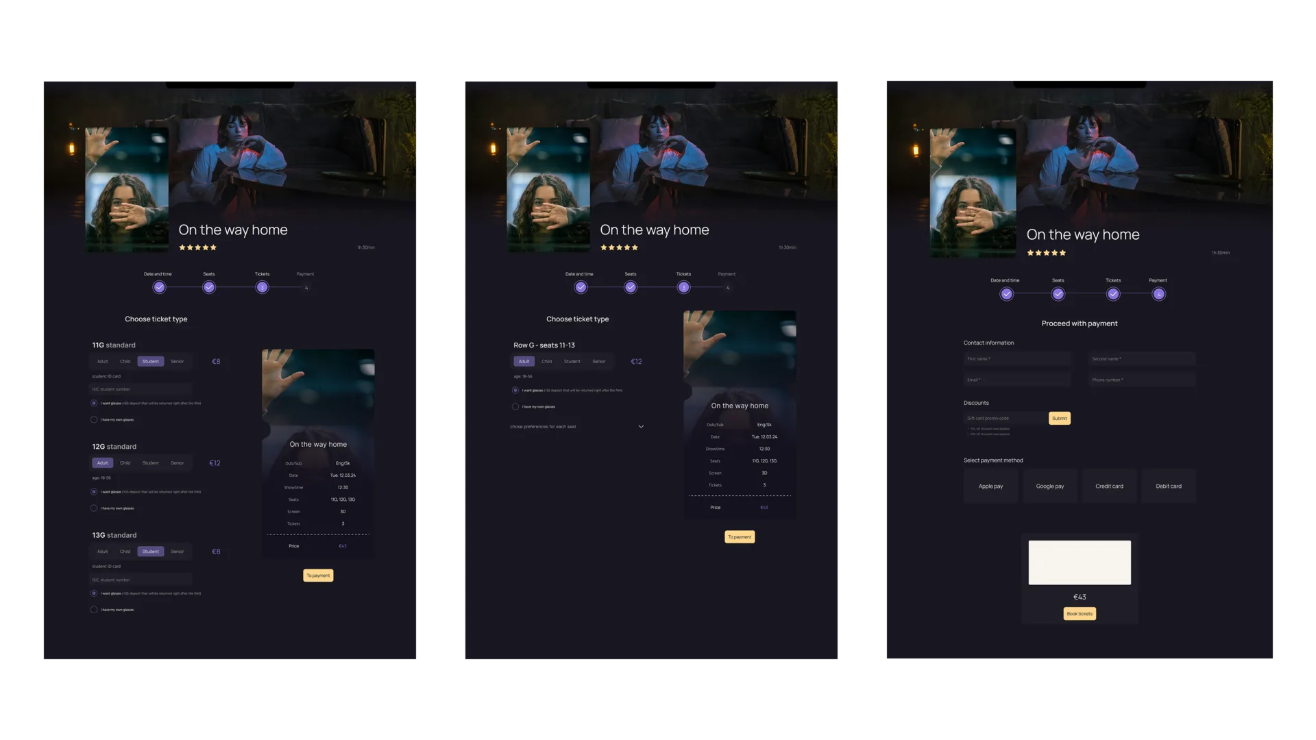 FrameOn frame on booking 2