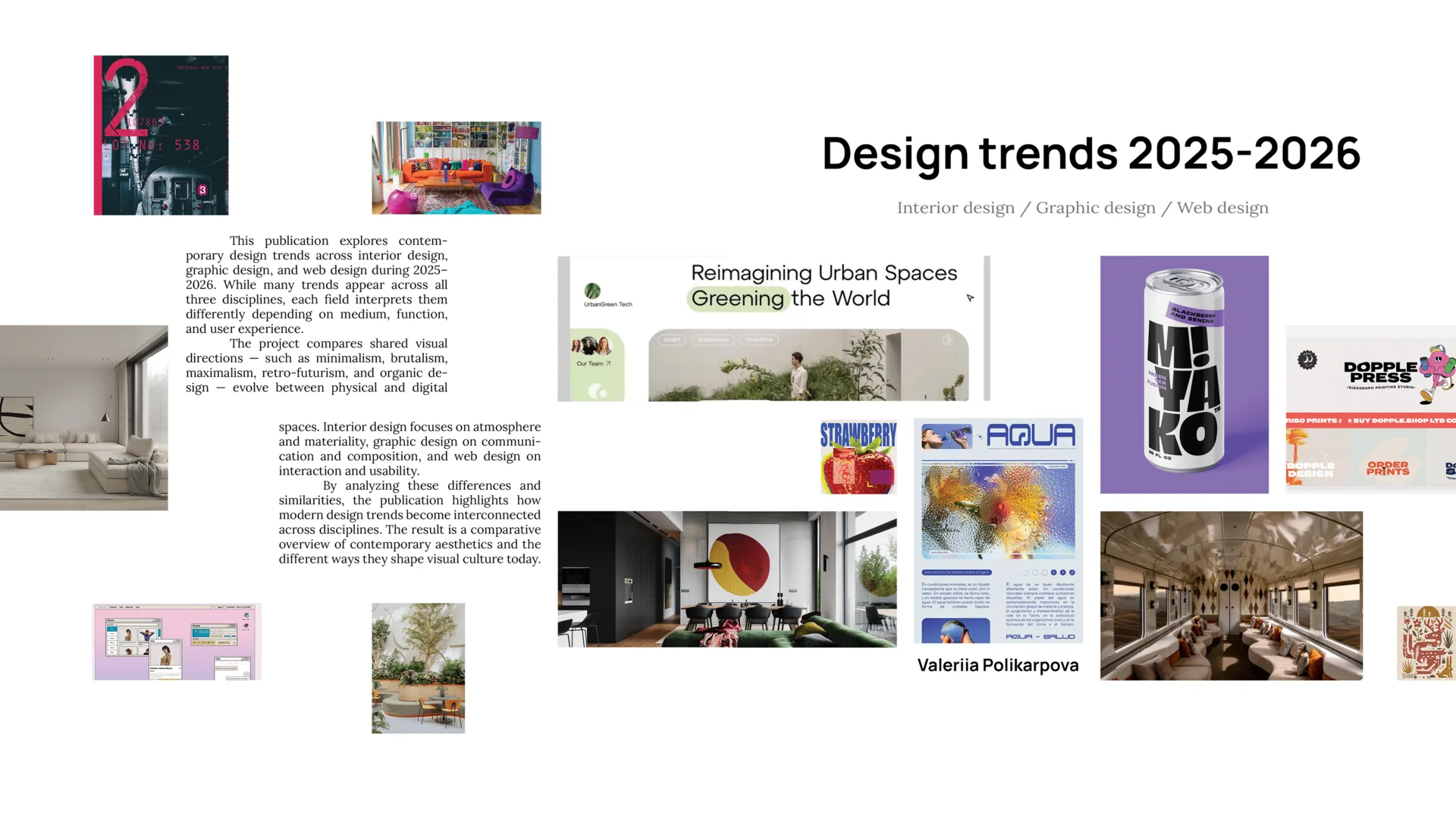 Design Trends Through Disciplines design book impact