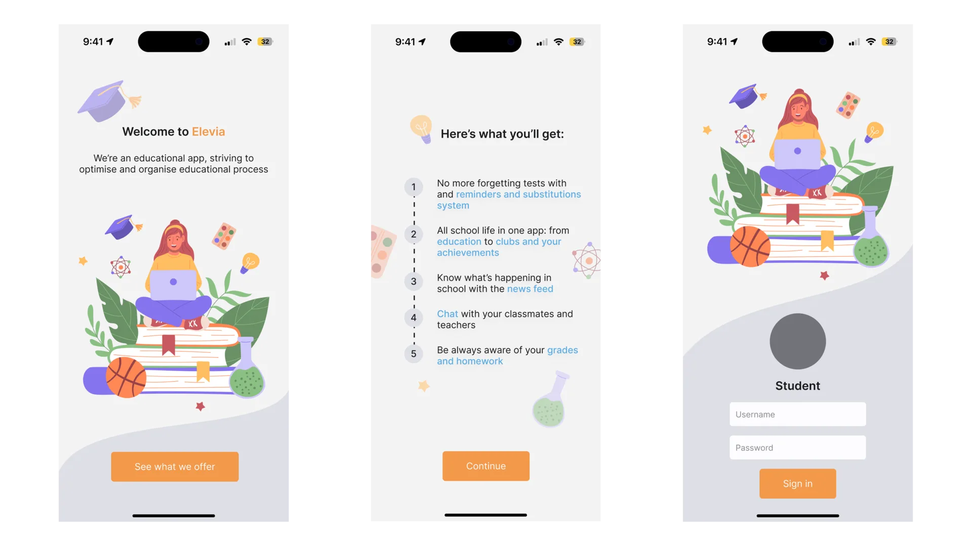 Elevia elevia onboarding